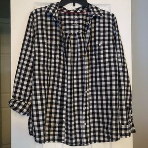 Gingham Button Up